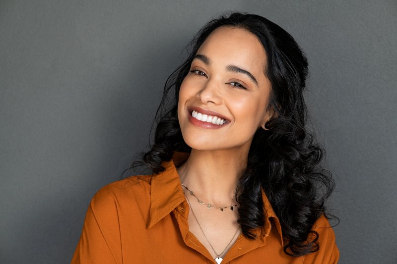 Young woman with a healthy smile